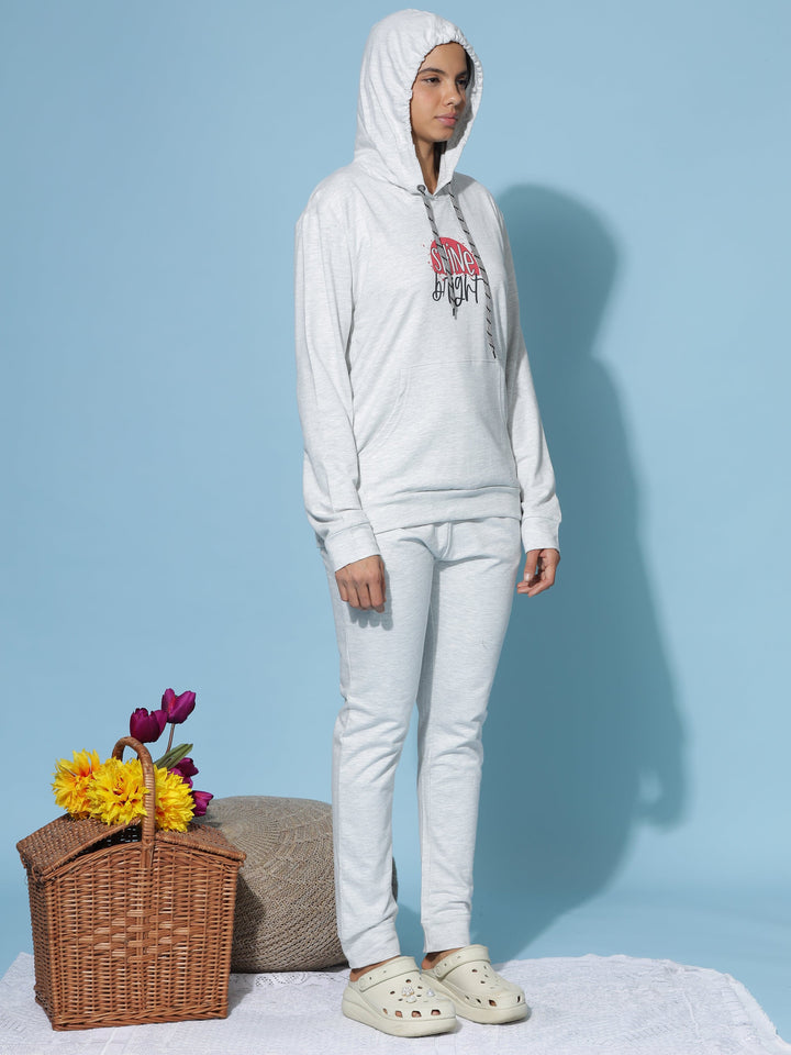 Hosiery Cotton Green Night Suit Sets for Women