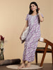 Lavender Nighty for Women – Graceful Charm in Every Thread