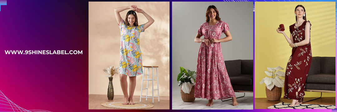 The Difference Between Nighty, Night Dress, and Night Suit