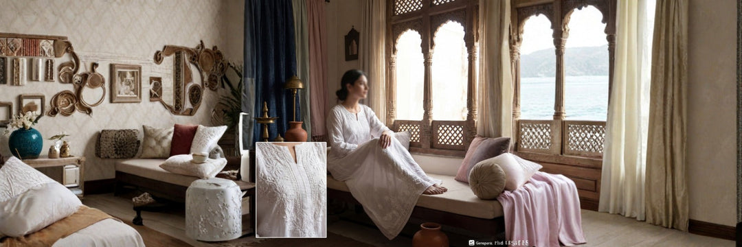 Block Prints to Chikankari: 9shines Label's Culturally Rooted Nightwear Designs