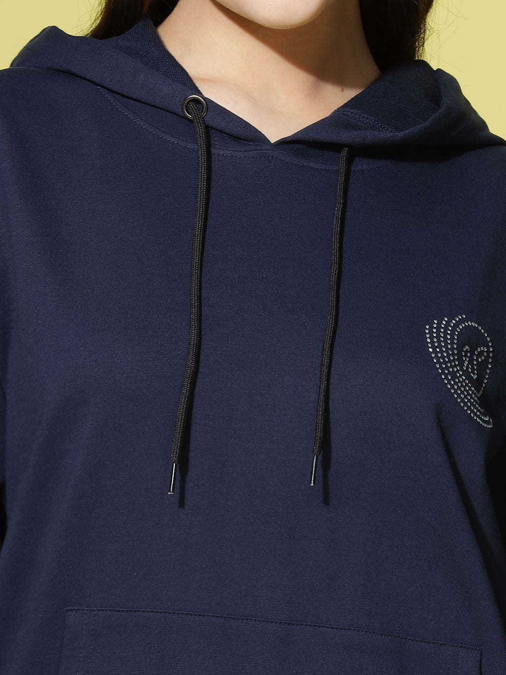  Hoodies  Shop Stylish Women's Navy-Blue Hoodies at 9shinesLabel- 9shines label 