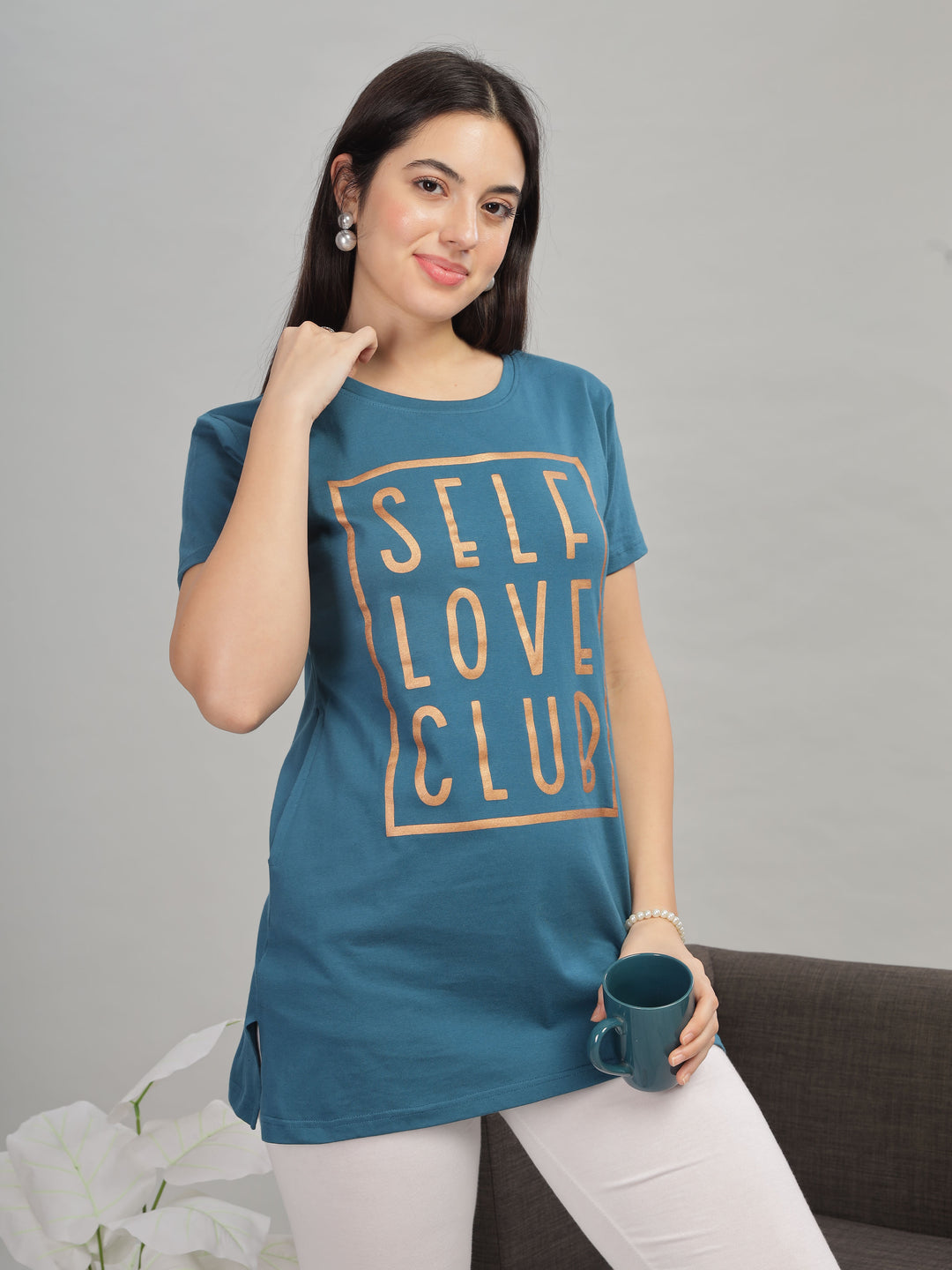 petrol-blue-long-t-shirt-for-women