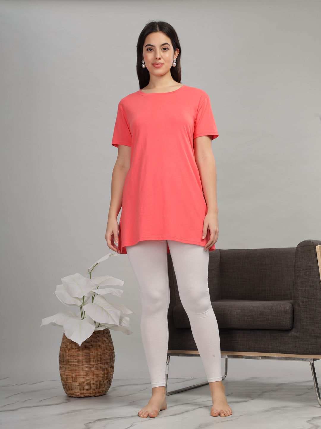 coral-cotton-long-t-shirt-wth-pockets