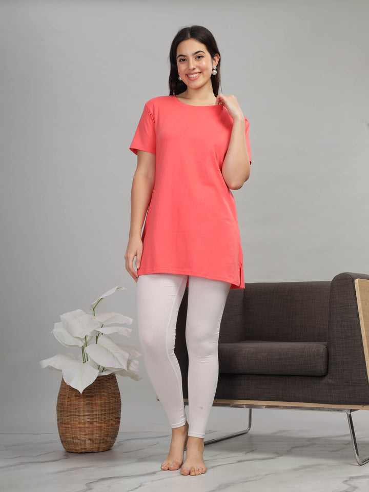 coral-cotton-long-t-shirt-wth-pockets