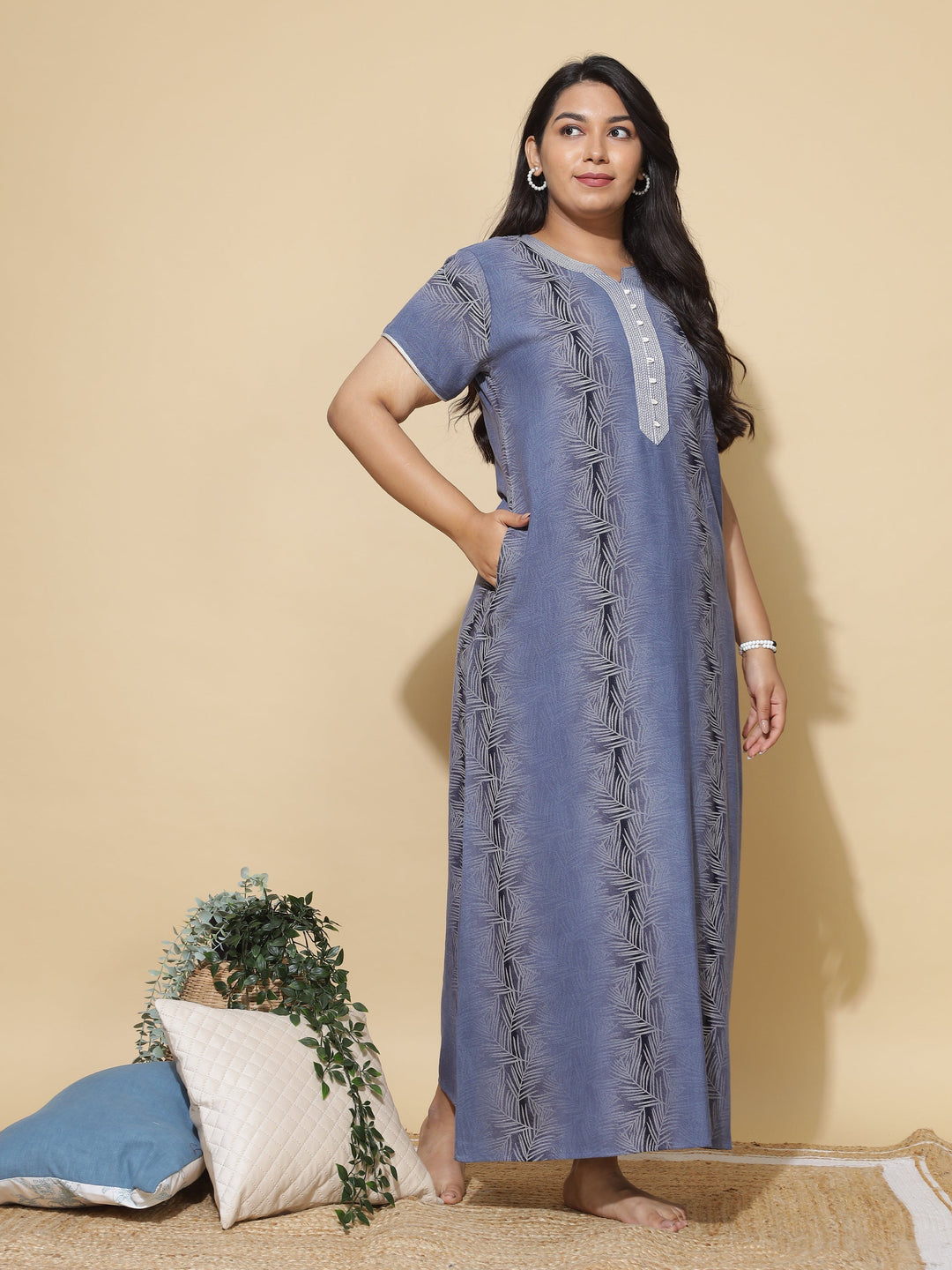  Alpine Nighty  Buy Trendy Blue Sexy Nighty For Women at Great Price Online- 9shines label 