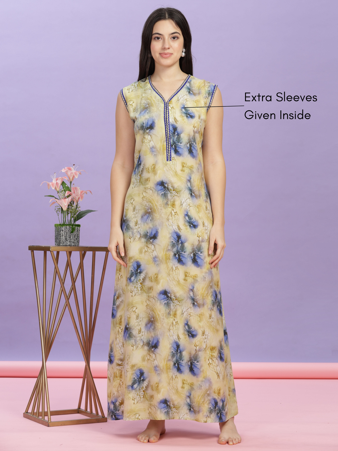 Yellow-Sleeveless-Rayon-Maxi-Dress-for-women