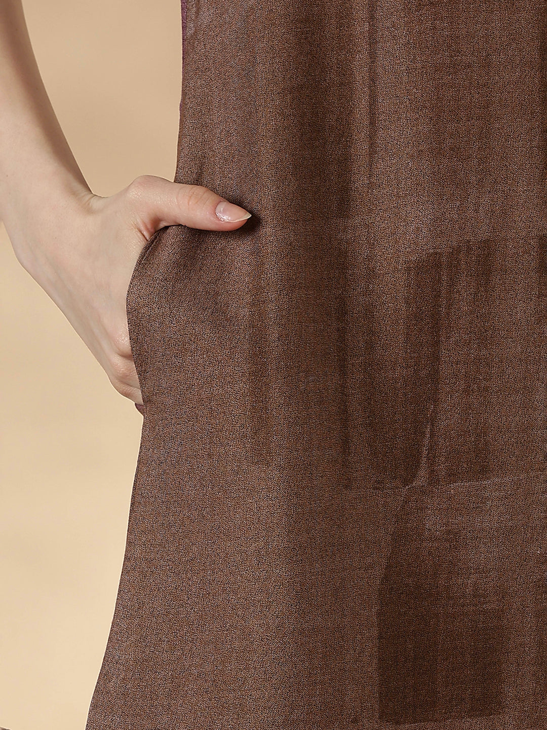 Alpine A Line Nighty for Women Floral Print Mocha