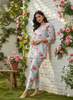 Light Mint Printed Cotton Pyjama Set