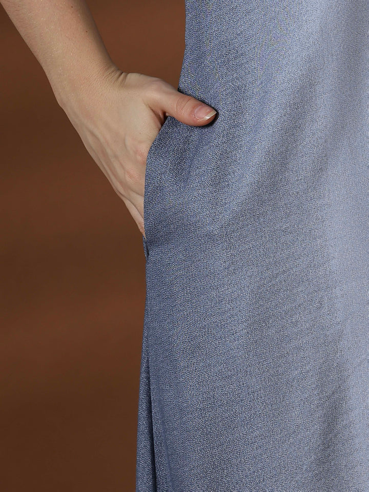 Whisper grey alpine sleepwear for women in a soft night dress style