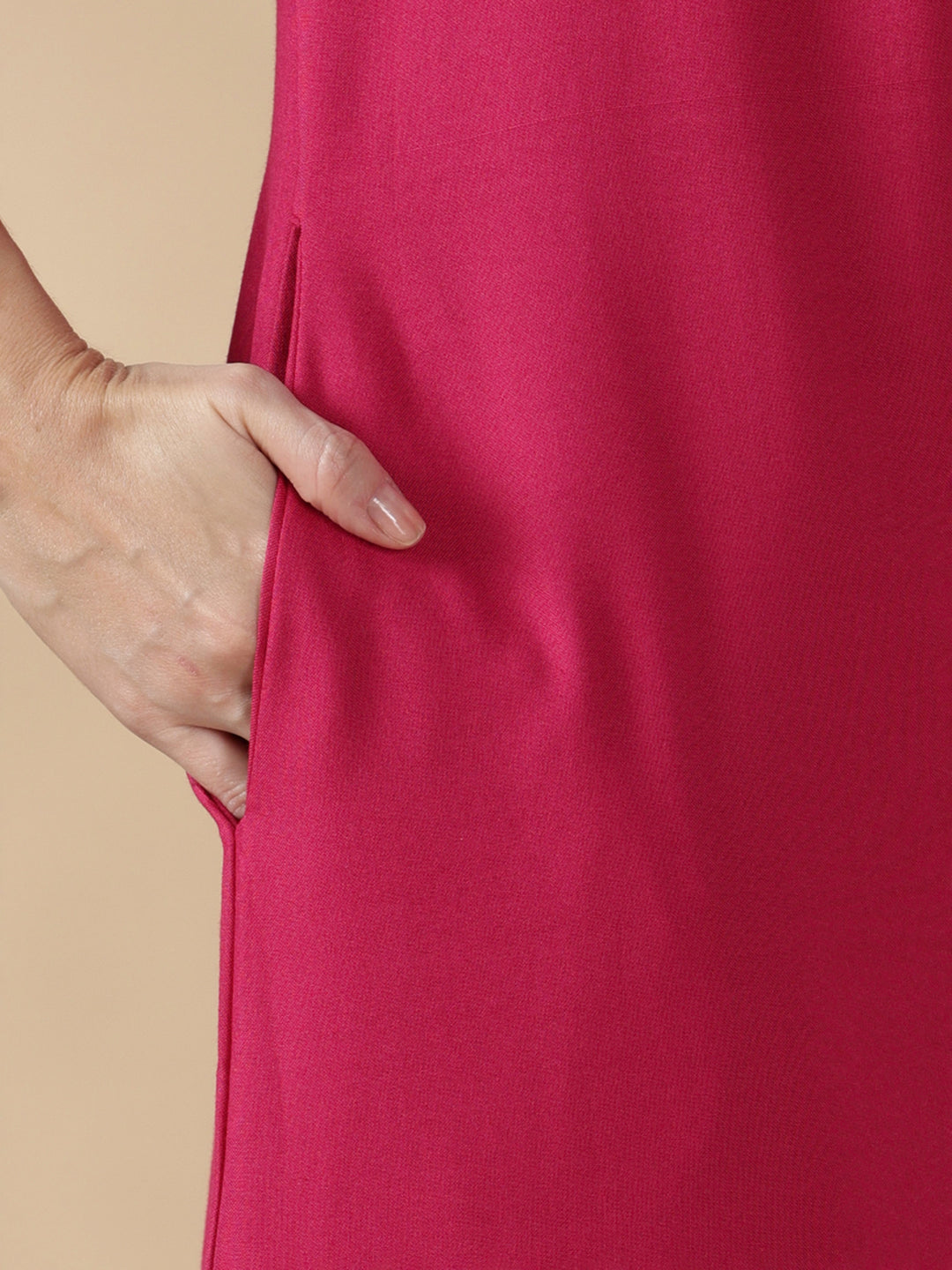 Heritage style alpine embroidered womens pink nighty dress