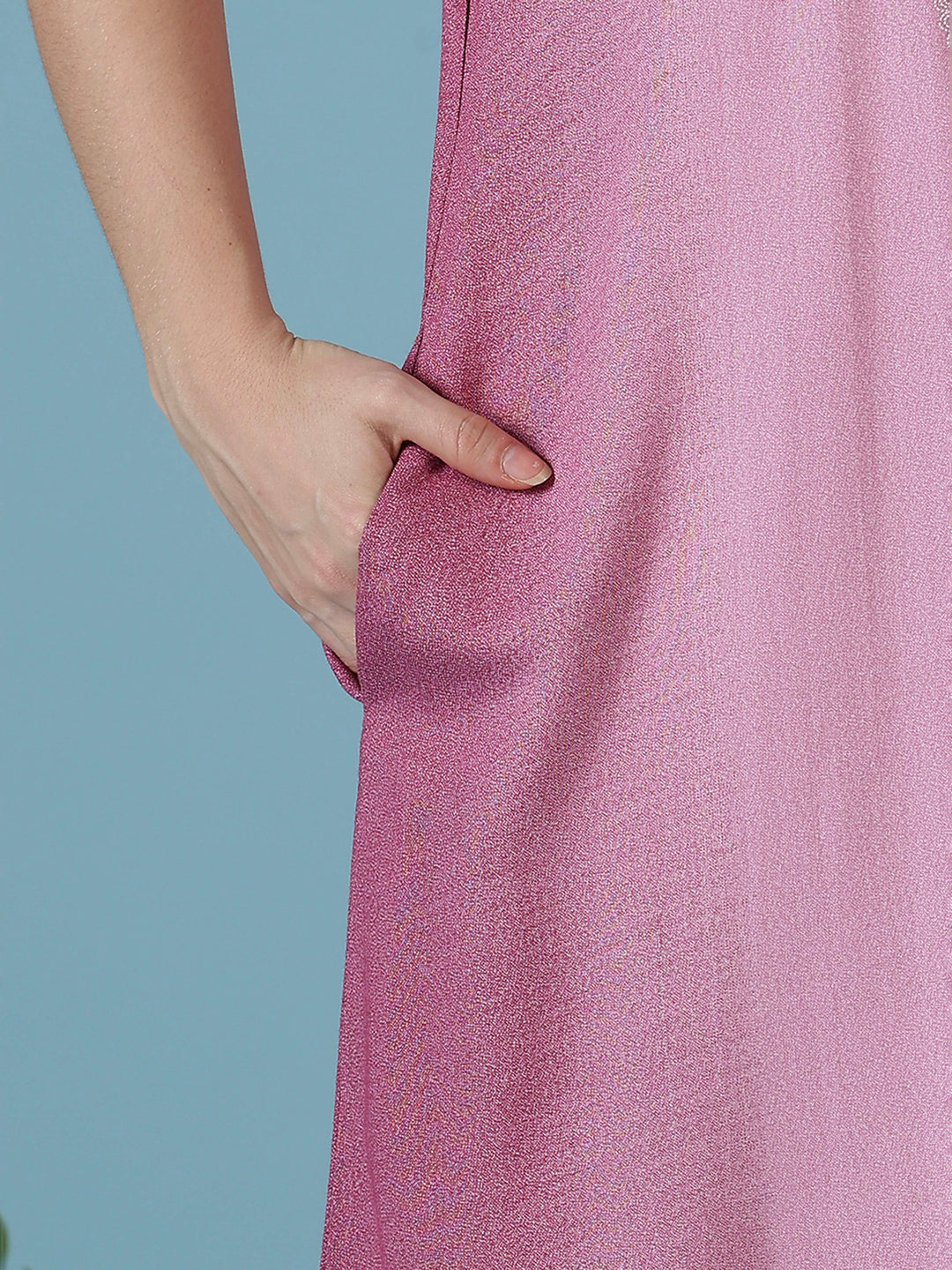 Whisper rose sleepwear for women in a soft night dress style.