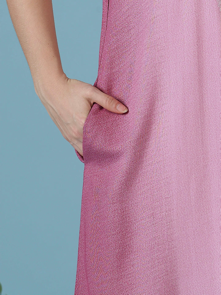 Whisper rose sleepwear for women in a soft night dress style.