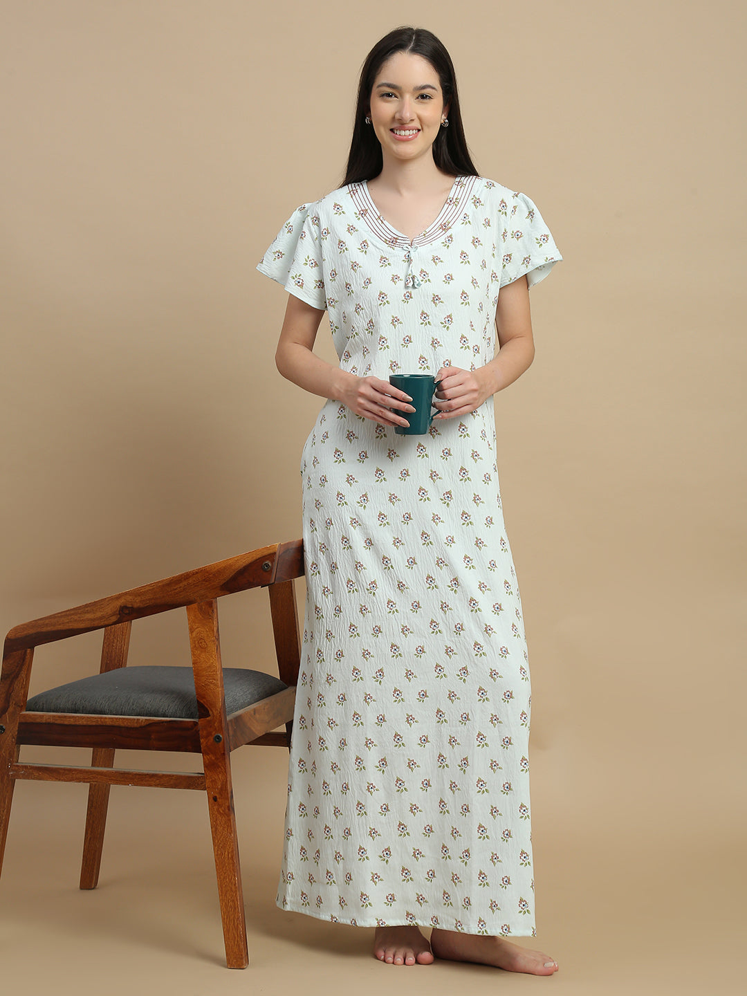 Everyday nighty for women in soft bamboo fabric online