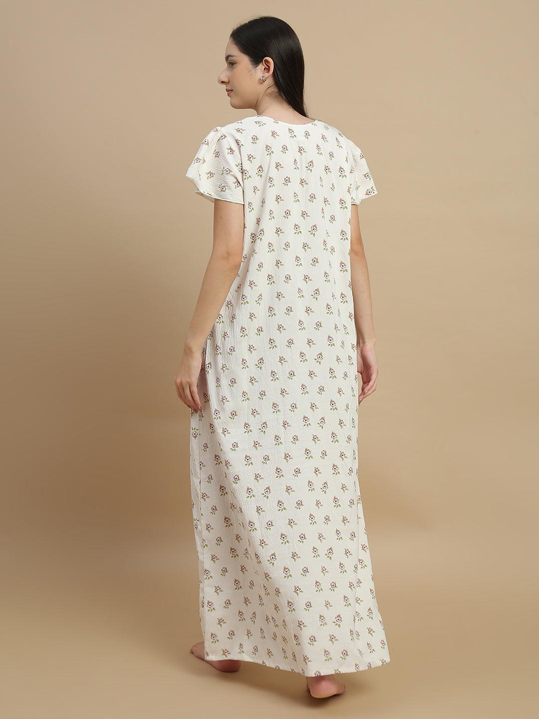 Trendy women long nighties in soft bamboo fabric online