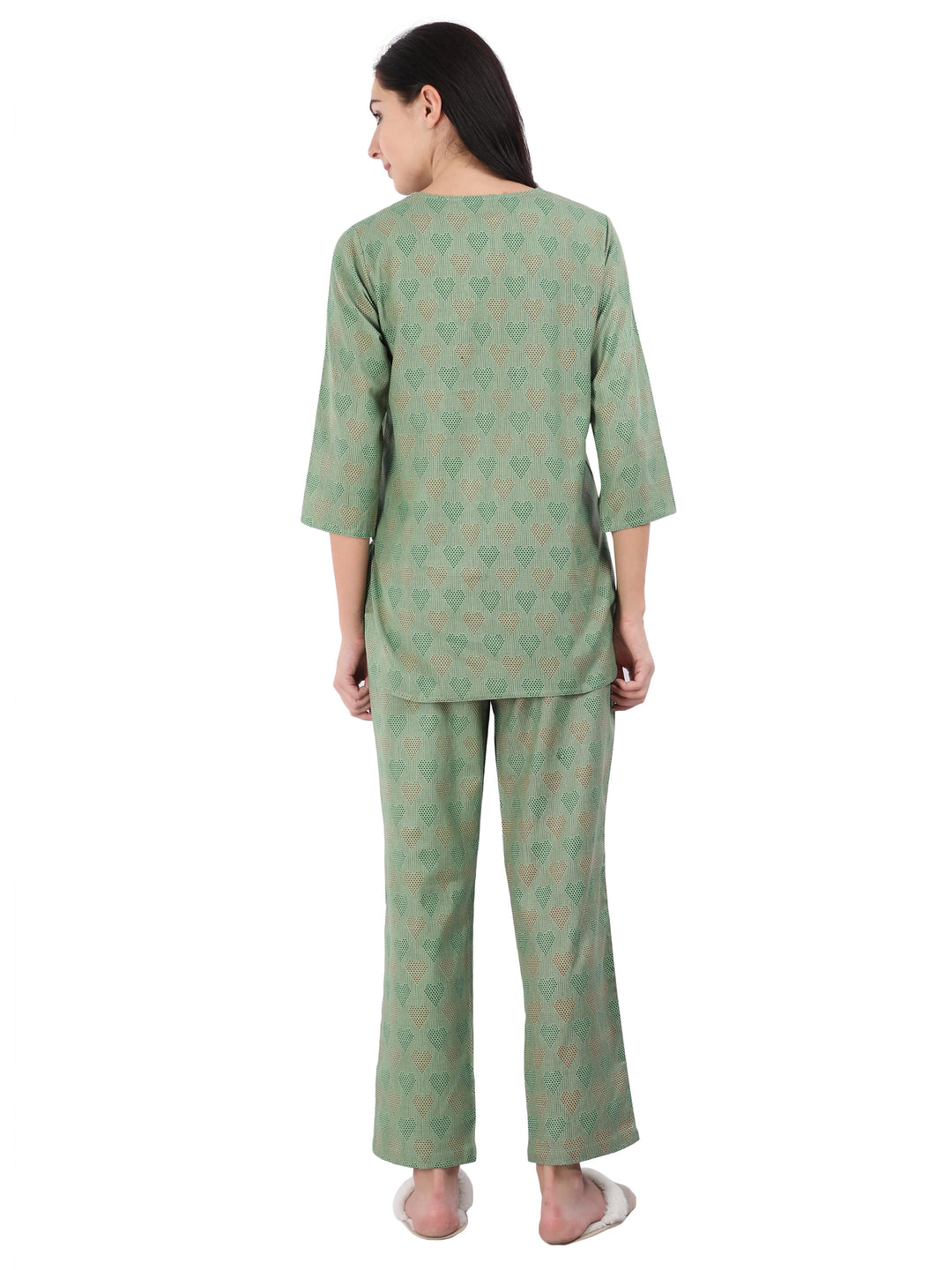  Co-ord sets  buy co ords - Pure Cotton Green co ords Online- 9shines label 