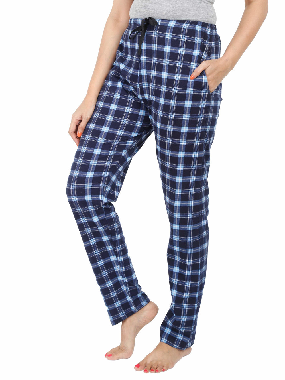  Pyjama  Printed Cotton Pyjama Lower Night Pants with Pockets- 9shines label 